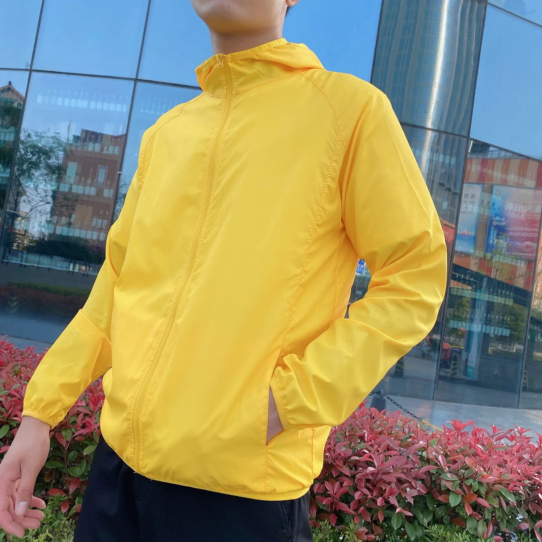 Herren Freizeitjacke | Kapuzenjacke mit Durchgehendem Reissverschluss | Leichte Passform | Aktiver Outdoor Stil