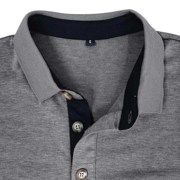 Daniel | Herren Langarm Poloshirt