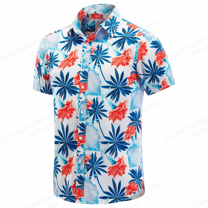 Milan | Hawaii Hemd mit Tropical Print