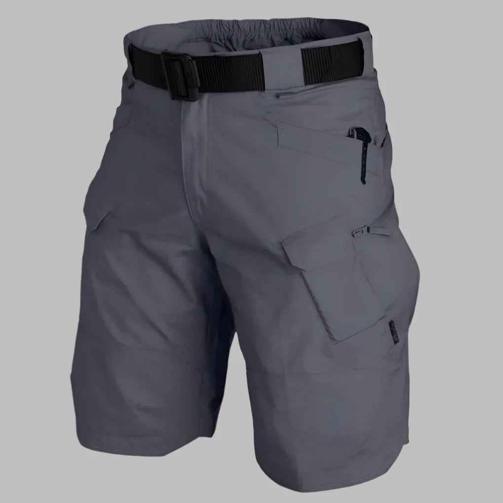 Ben | Reise Shorts mit Gürtel und Taschen