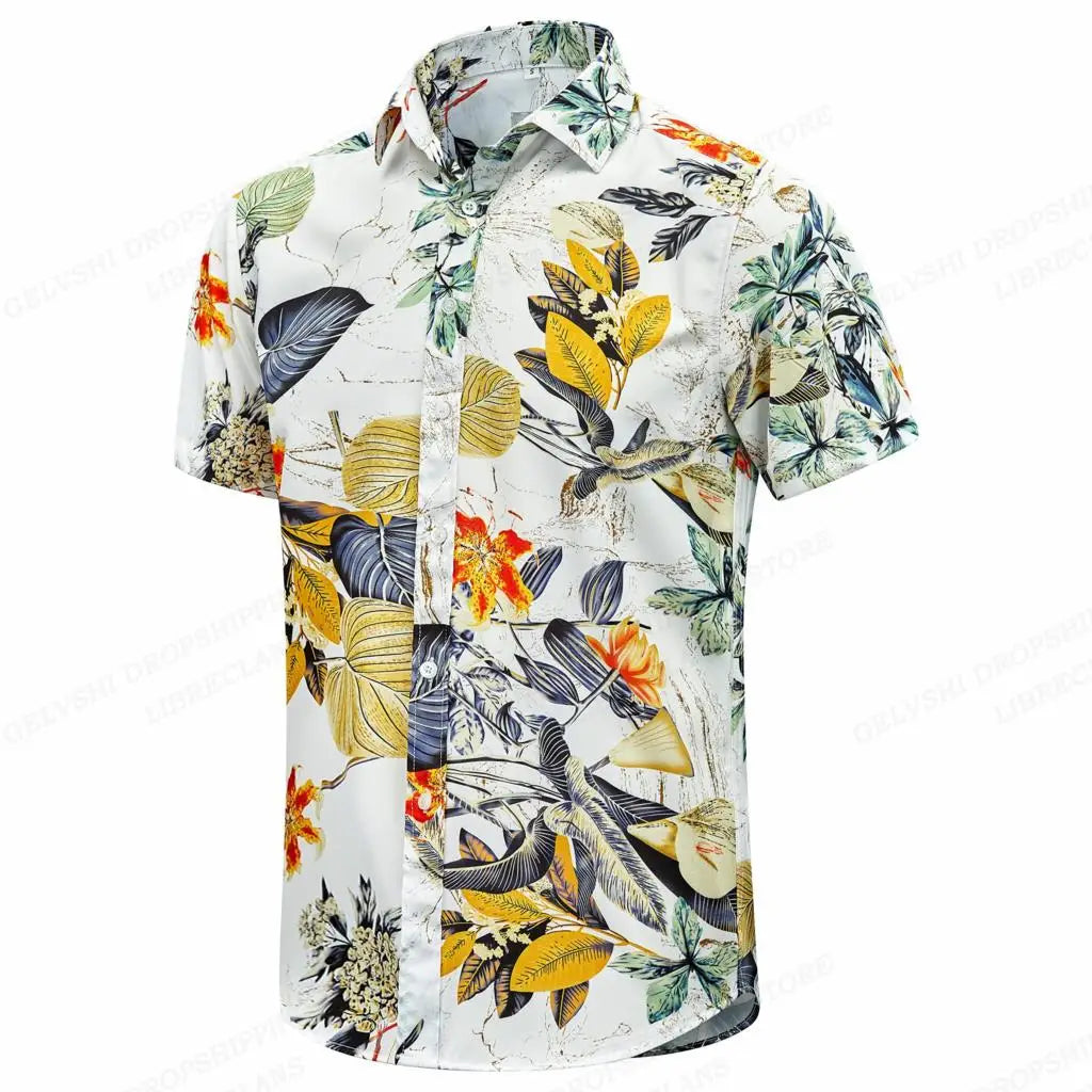 Milan | Hawaii Hemd mit Tropical Print