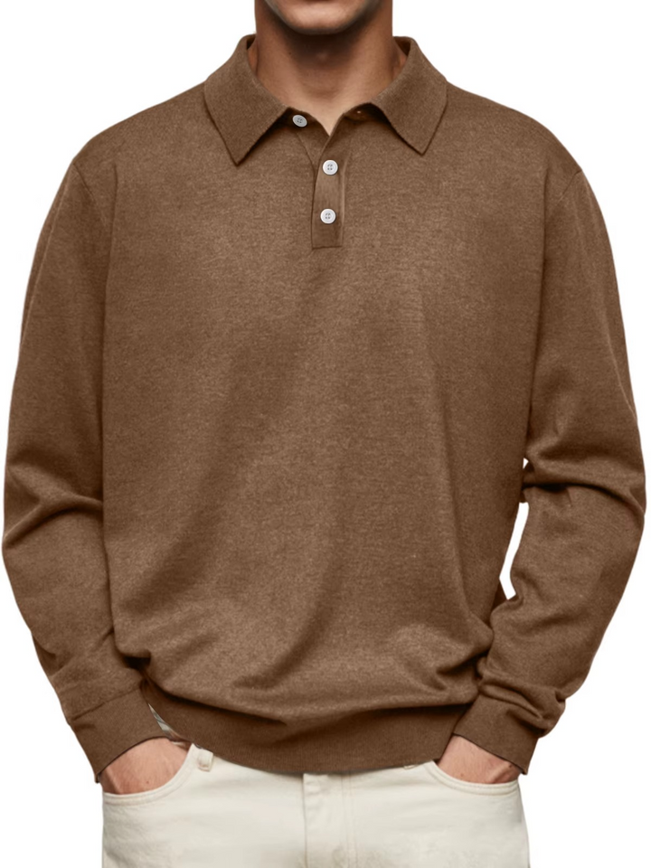 Orion | Herren Langarm Polohemd