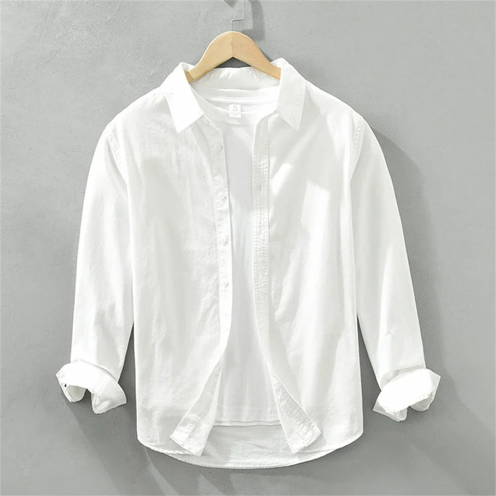 Herren Freizeithemd | Reguläre Passform mit Knopfleiste | Klassisches Kragendesign | Smart Casual Look