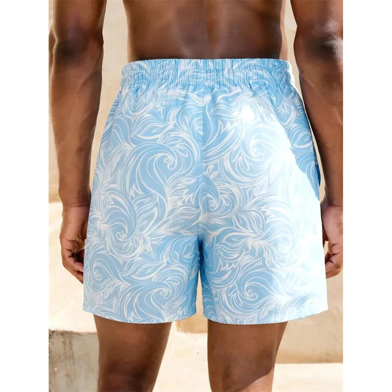 Jannik | Boardshorts mit Hawaii Print