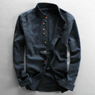 Chester | Men's Shirt with Mandarin Collar