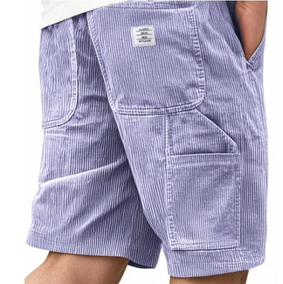 Felix | Cord Shorts mit Cargo-Taschen