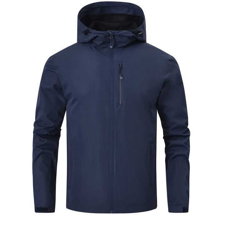 Herren Kapuzenjacke | Bequeme Passform mit Reissverschluss | Hoher Kragen | Outdoor Freizeitlook