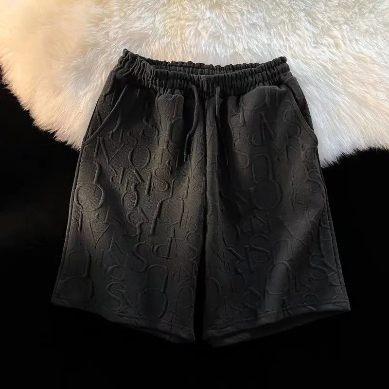 Levin | Strukturierte Sweat Shorts