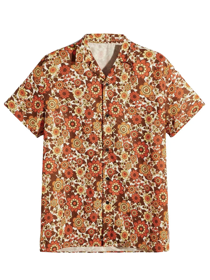 Milo | Hawaii Hemd mit Blumen Print