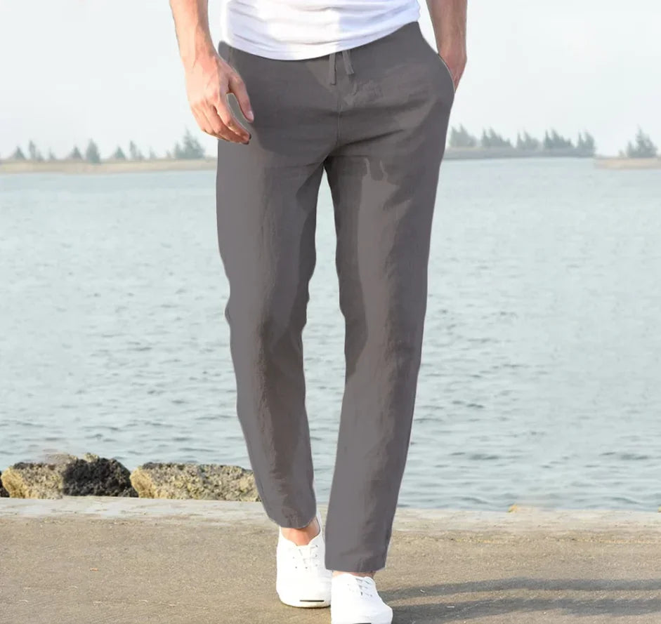Herren Alltagshose | Bequemer Bund und Moderne Silhouette | Vielseitiger Freizeitstil
