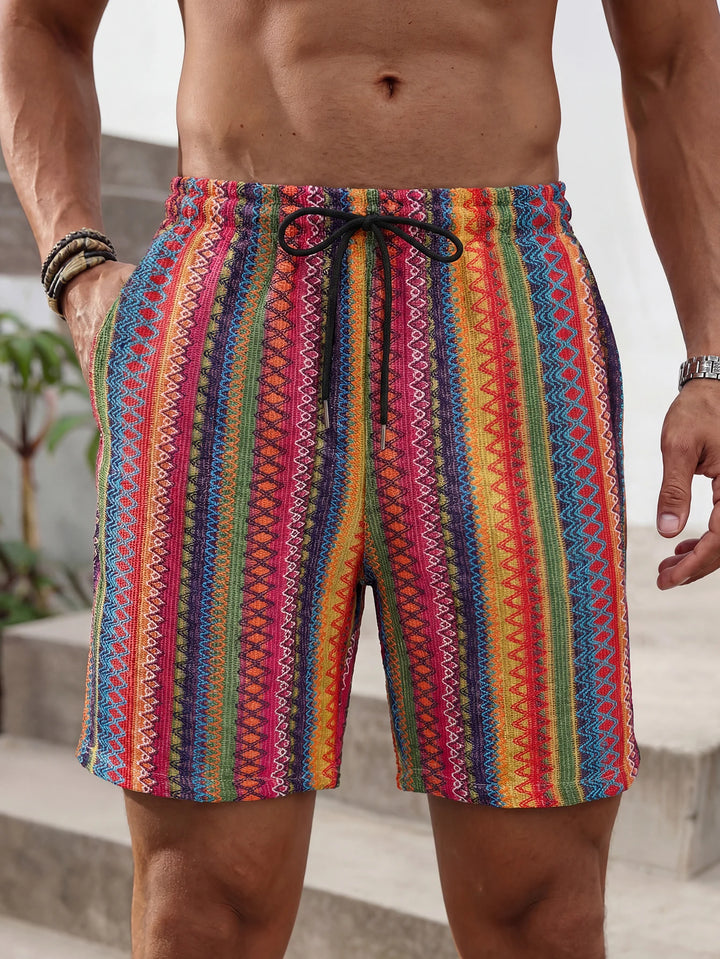 Armin | Beach Shorts mit Boho Muster