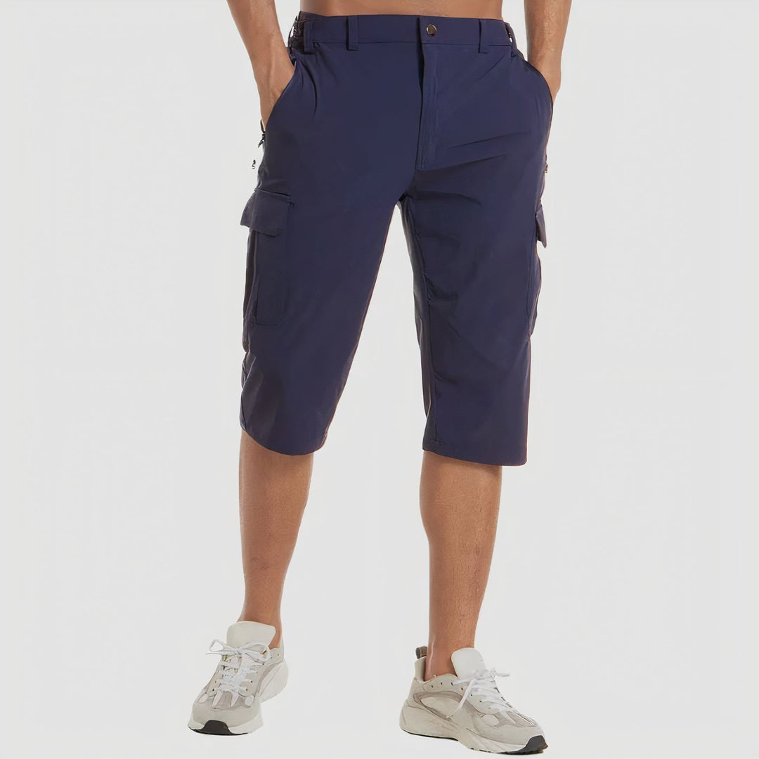 Levin | Herren Cargo Shorts mit großen Taschen
