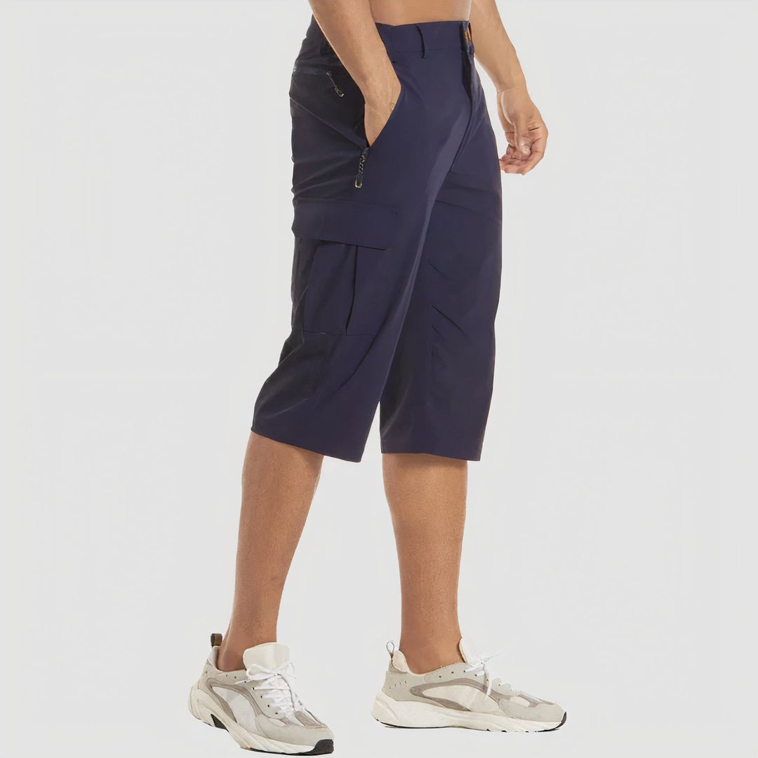 Levin | Herren Cargo Shorts mit großen Taschen