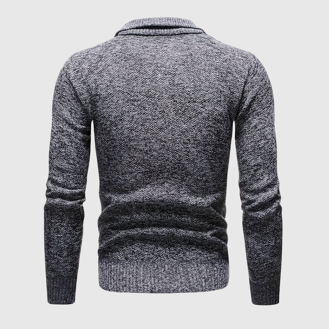 Stilvoller Zip-Pullover – Weich & Vielseitig