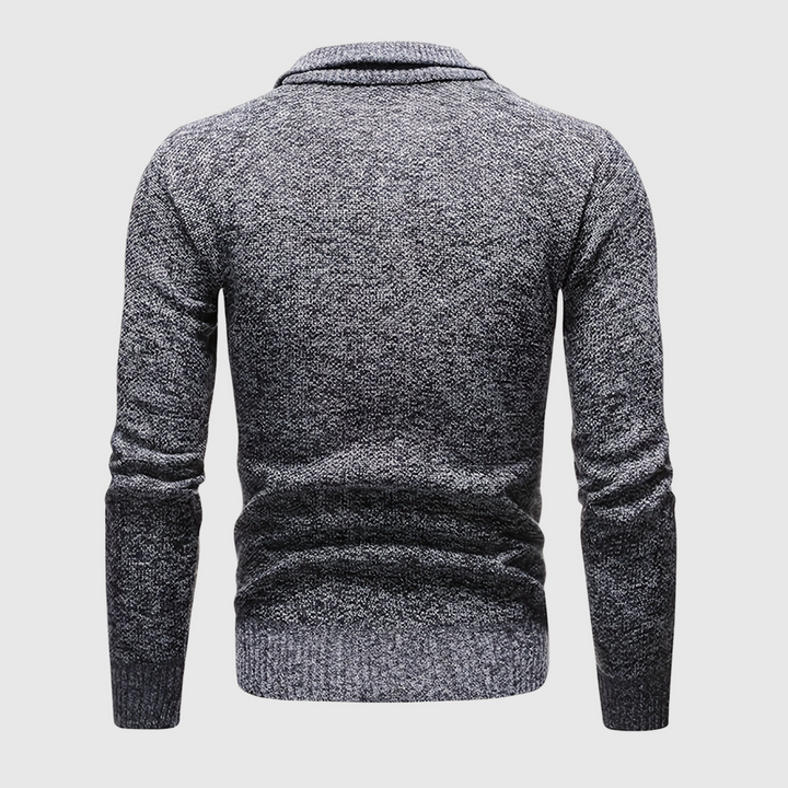 Stilvoller Zip-Pullover – Weich & Vielseitig