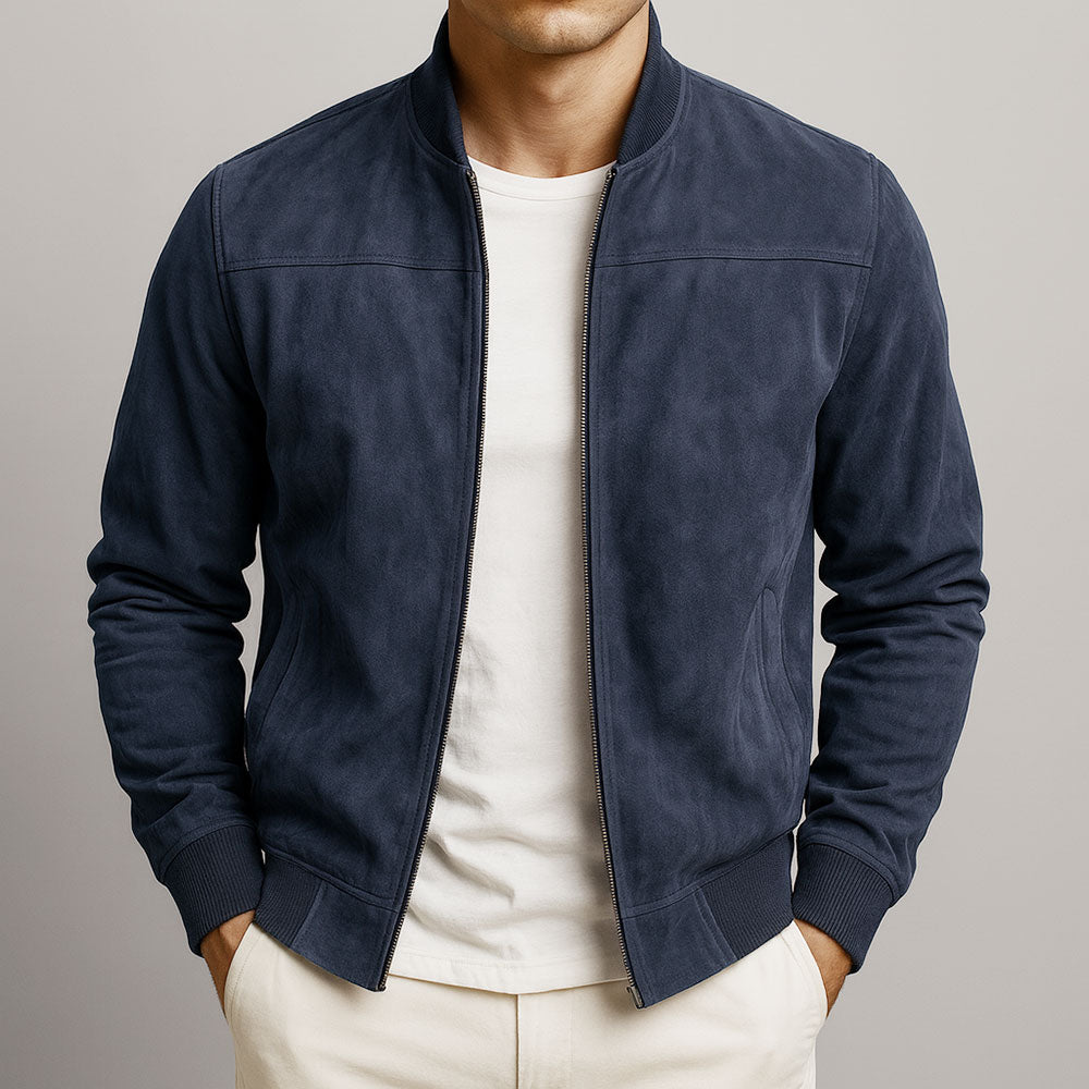 Bastian | Herren Jacke in Wildleder-Optik