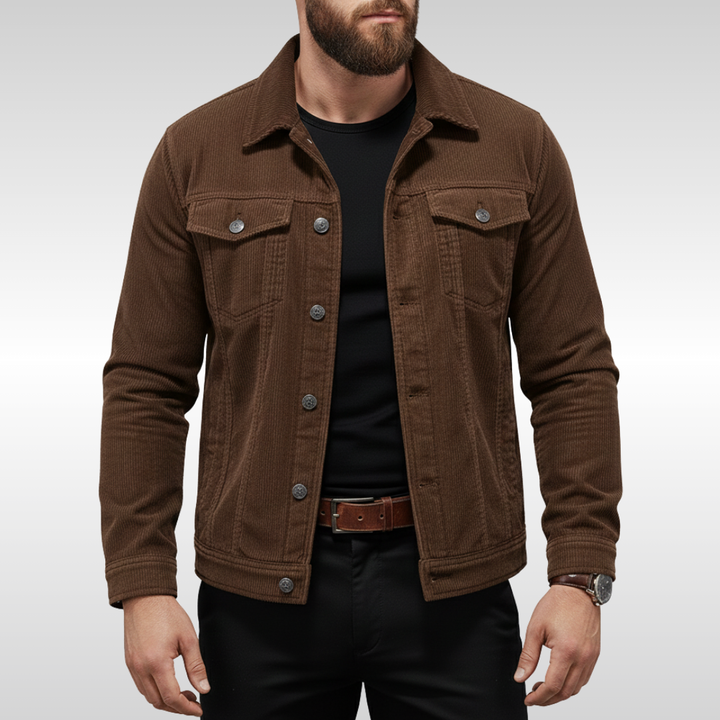 Lukas | Herren Cordjacke mit Brusttaschen