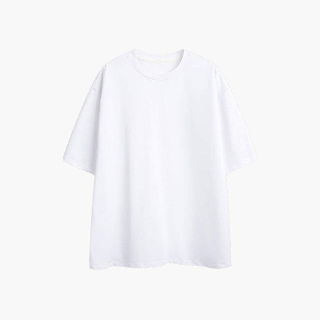SwissFellas Herren Oversized T-Shirt mit Rundhalsausschnitt, bequeme Passform