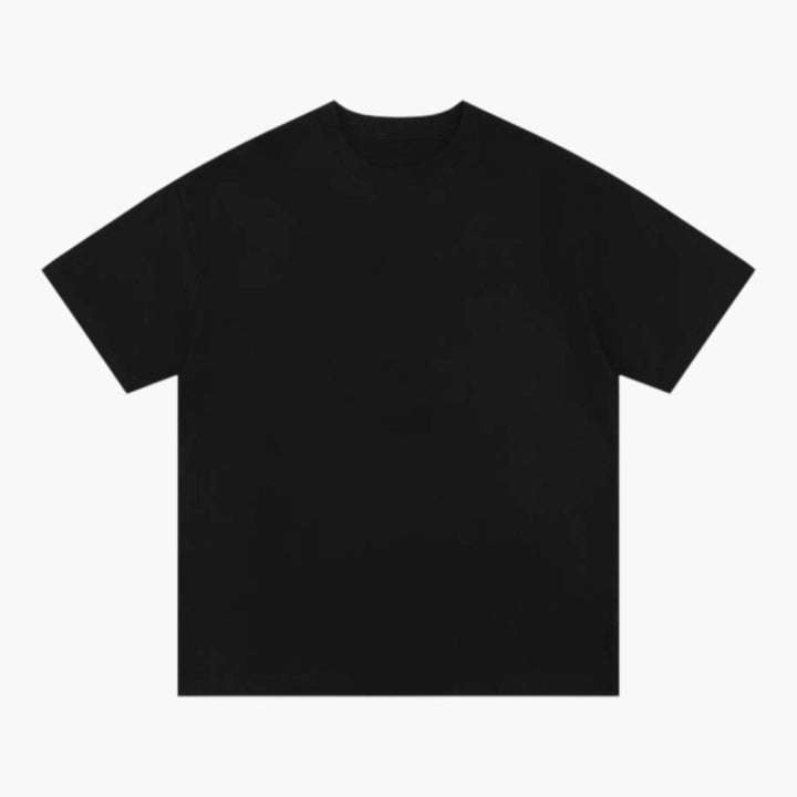 SwissFellas Herren T-Shirt mit Rundhalsausschnitt, unifarben, reguläre Passform