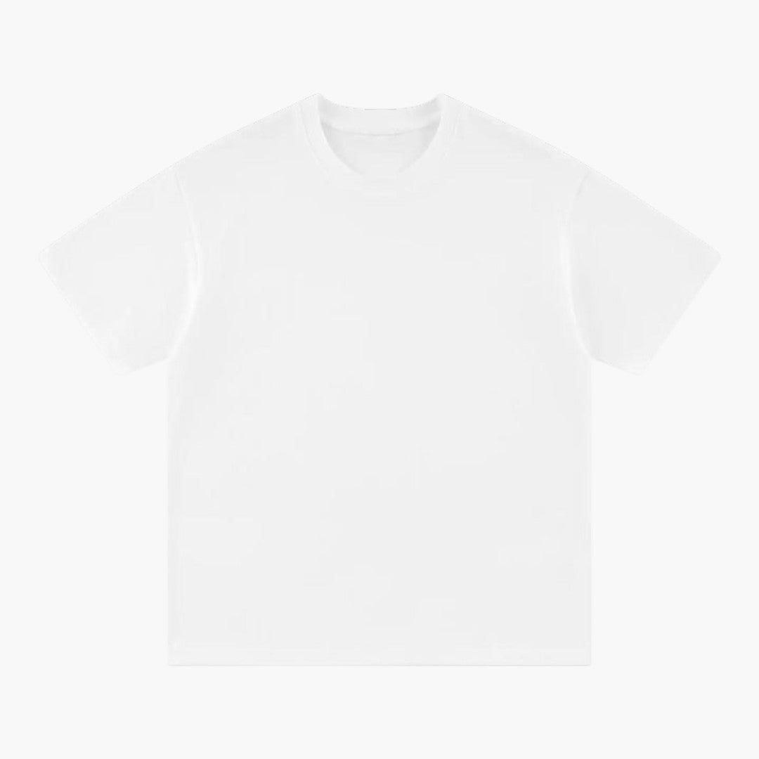 SwissFellas Herren T-Shirt mit Rundhalsausschnitt, unifarben, reguläre Passform