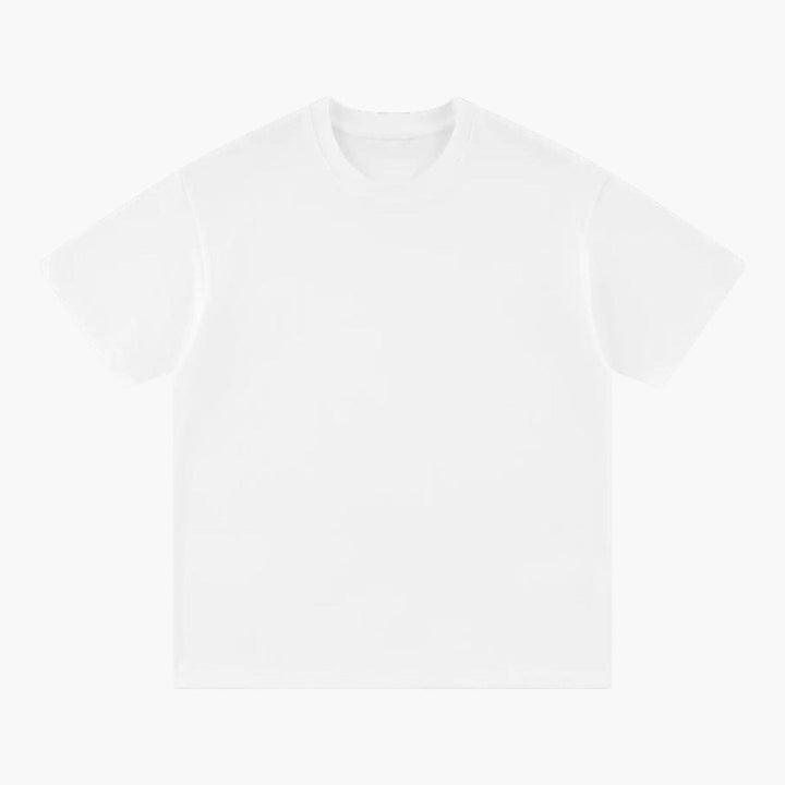 SwissFellas Herren T-Shirt mit Rundhalsausschnitt, unifarben, reguläre Passform