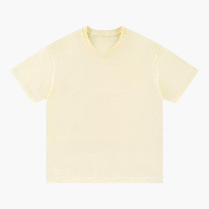 SwissFellas Herren T-Shirt mit Rundhalsausschnitt, unifarben, reguläre Passform