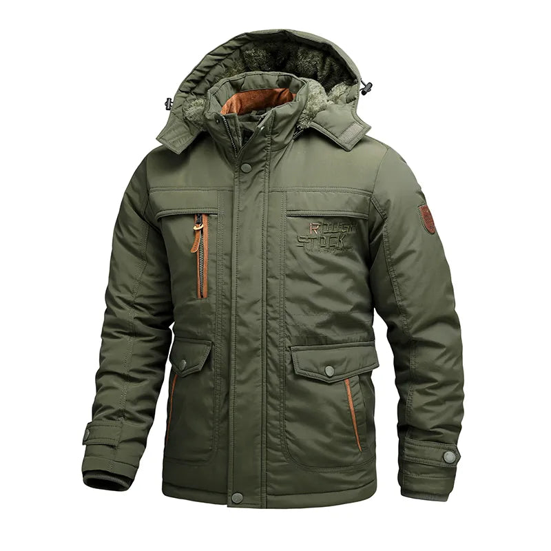 Henning | Herren Winterparka mit abnehmbarer Kapuze