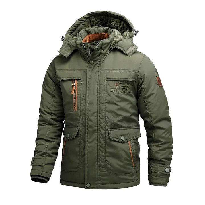 Henning | Herren Winterparka mit abnehmbarer Kapuze