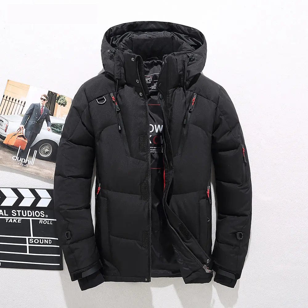 Felix | Men’s quilted jacket with hood