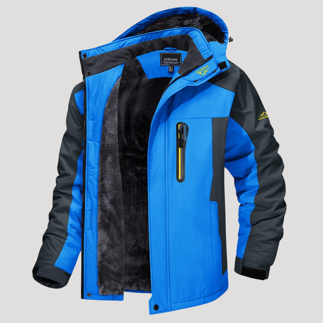 Jasper | Herren Outdoor Jacke mit abnehmbarer Kapuze