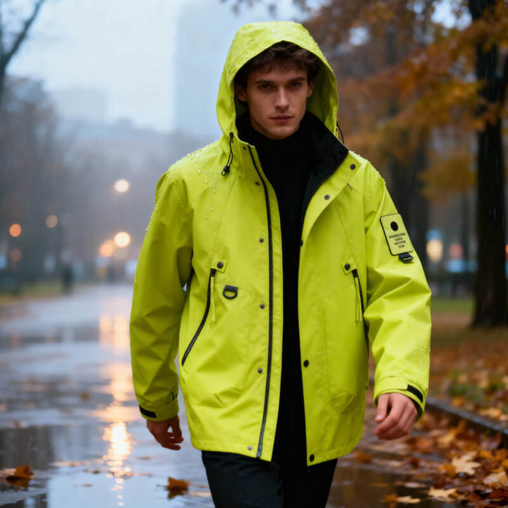 Arvid | Herren Softshell Jacke mit verstellbarer Kapuze