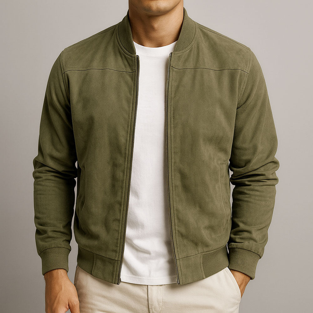 Bastian | Herren Jacke in Wildleder-Optik