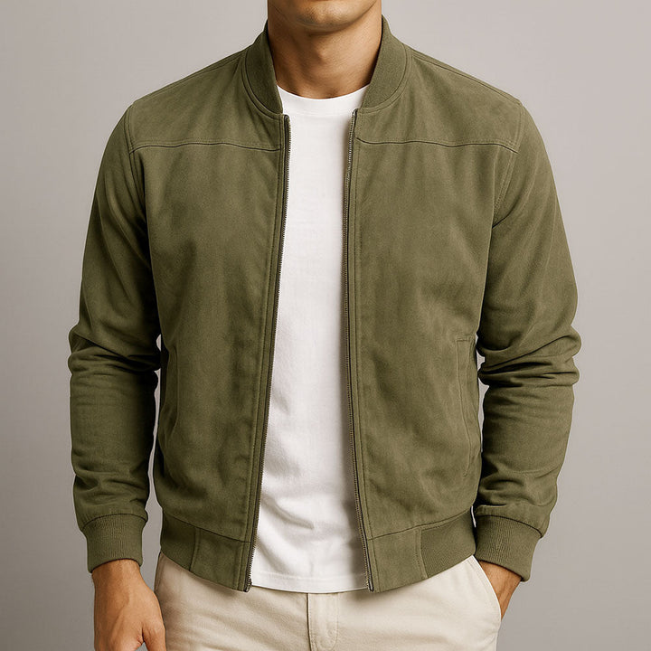 Bastian | Herren Jacke in Wildleder-Optik
