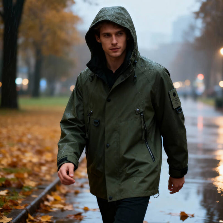 Felix | Herren Softshelljacke mit Kapuze