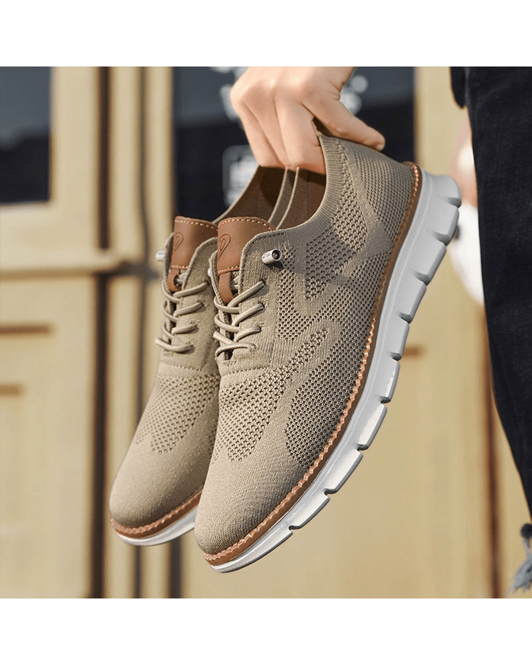 Henrik | Herren Sneaker mit Strukturoberfläche