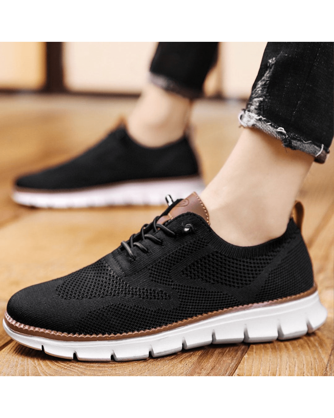 Henrik | Herren Sneaker mit Strukturoberfläche