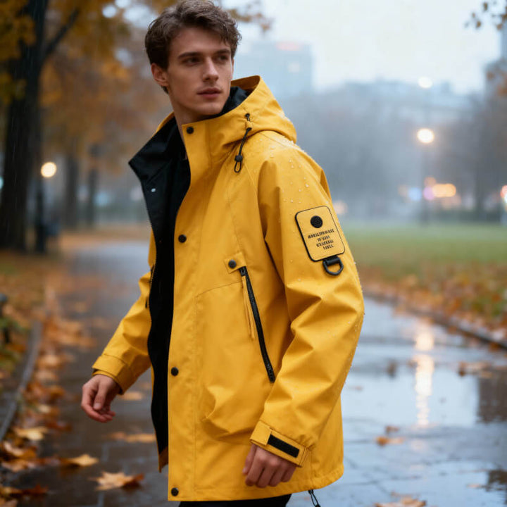 Arvid | Herren Softshell Jacke mit verstellbarer Kapuze