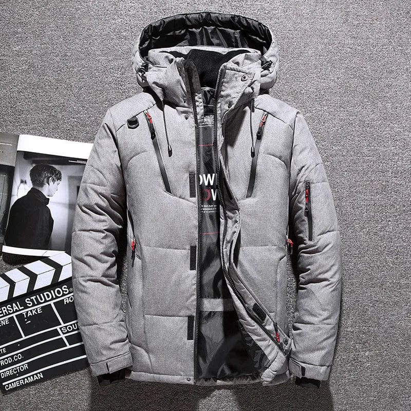 Felix | Men’s quilted jacket with hood