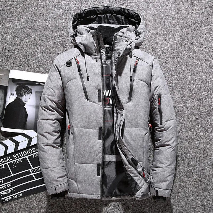 Felix | Men’s quilted jacket with hood