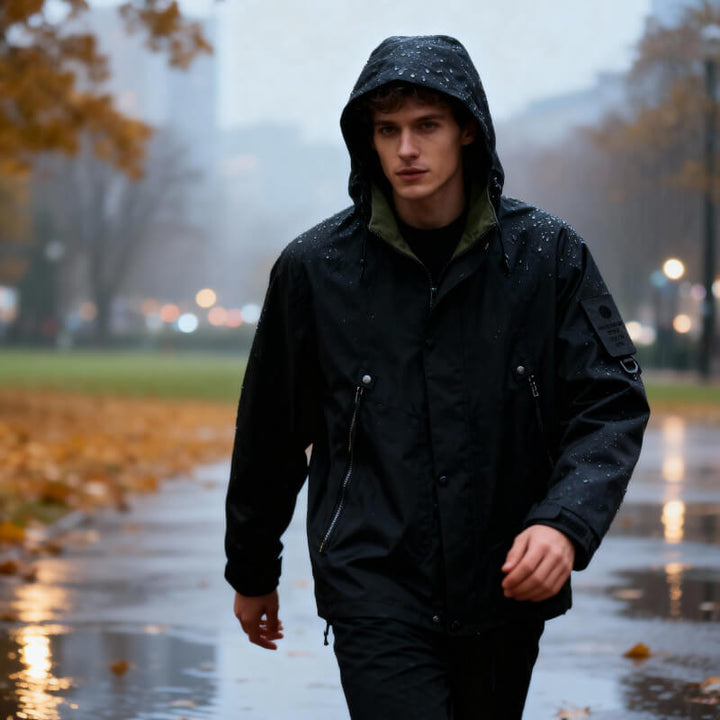 Arvid | Herren Softshell Jacke mit verstellbarer Kapuze