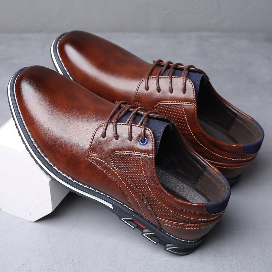 Tobias | Herren Schnürschuhe mit Profilsohle