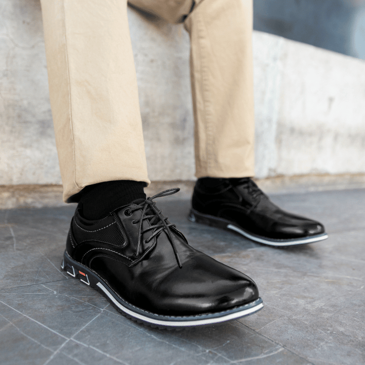 Tobias | Herren Schnürschuhe mit Profilsohle