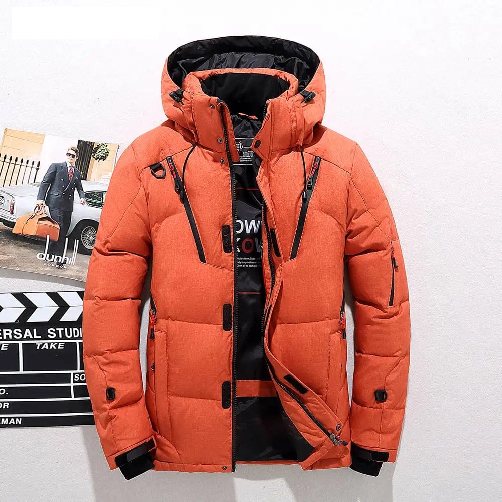 Felix | Men’s quilted jacket with hood