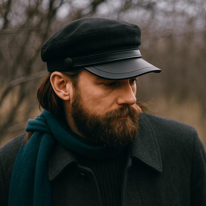 Oskar | Herren Fischer Cap mit Schirm