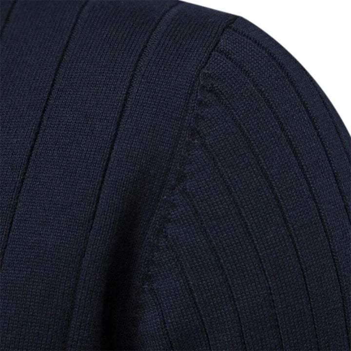 Christian | Herren Half-Zip Pullover mit Stehkragen