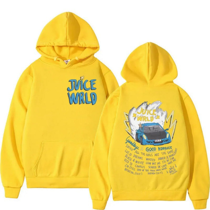 Herren Hoodie mit Print im Hip-Hop-Stil