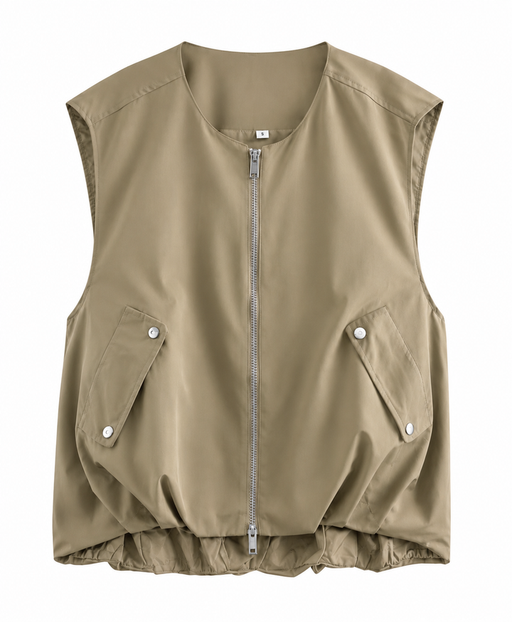 Lena | Women's Lightweight Vest with Zipper
