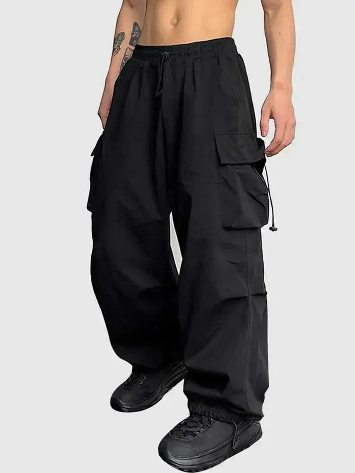 Harry | Herren Wide Leg Cargo Hose mit Taschen