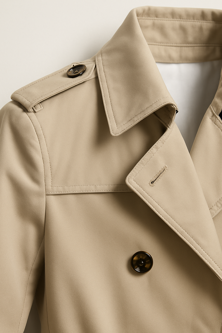 Alexander | Herren Trenchcoat mit Gürtel