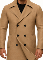 Elias | Herren langer Winter Mantel